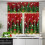 Küchengardinen-Set „Gothic Christmas Tree“ mit Stangendurchzug 6