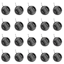 Universal Snap-On Front Lens Cap Cover 20PCS