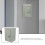 Light Grey Steel Outdoor Junction Box 1 Unit 6