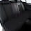 Linen Car Seat Cushion Set Breathable 3-Piece 1
