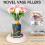 Billes de verre multicolores, mini billes plates, 500 g 3