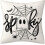Set di 4 federe per cuscini Halloween Boo, 45x45 cm, in lino 2