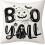 Set di 4 federe per cuscini Halloween Boo, 45x45 cm, in lino 4