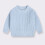 Baby Girl Long Sleeve Light Blue Pullover Sweater 18-24 3