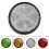 Bicycle Round Reflector Night Safety Accessory 4