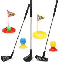 Children's Mini Golf Set with Retractable Clubs Outdoor