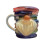 Bemalter Buchbecher, handgefertigt, stapelbar, 3D-Kaffeebecher 2