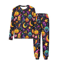 Halloween Matching Top and Pants Set for Kids, Elastic