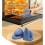 Silikon-Ofenhandschuhe, hitzebeständig, 2er-Pack, Schwarz 4
