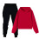 Red Hooded Activewear Set for Kids 2PC 1