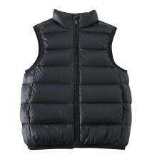 Black Kids Thermal Camisole Vest Y2K Style 7Y