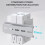 DC Circuit Breaker WiFi Switch 12-80V 63A Voice Assistant 6