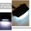 Motorcycle License Plate Light Black 2 Pcs 6