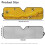 Bee Print Foldable Windshield Sun Shade for Jeep Wrangler 5
