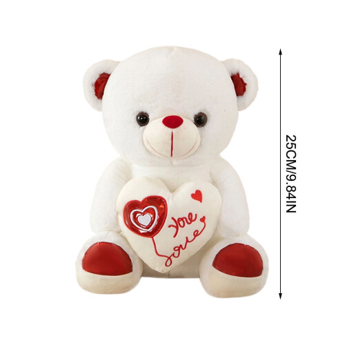 Love Bear Rose pluche speelgoed 25 cm 2