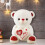 Love Bear Rose pluche speelgoed 25 cm 4