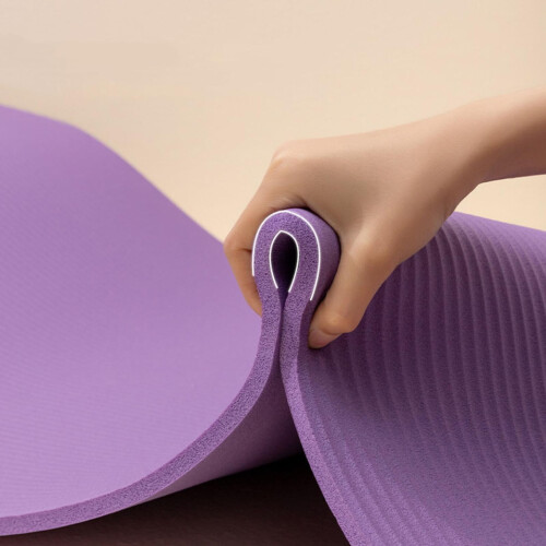 Exercise Mat for Treadmill and Bike Use 180x61cm 2