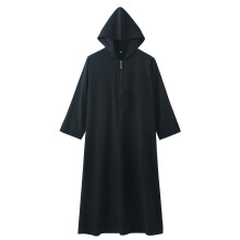 Kids Vintage Hooded Robe Winter Fall Long Sleeve