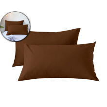 Microfiber Pillowcases Queen Size 2 Pack Envelope Closure
