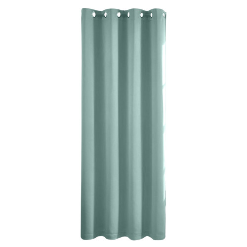 Blackout Curtains Linen Blend 63x52 Inches White Lined 1