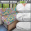 Kuddfodral till matplats för husbilar, mandalamönster, stretch, passform: 2-pack 6