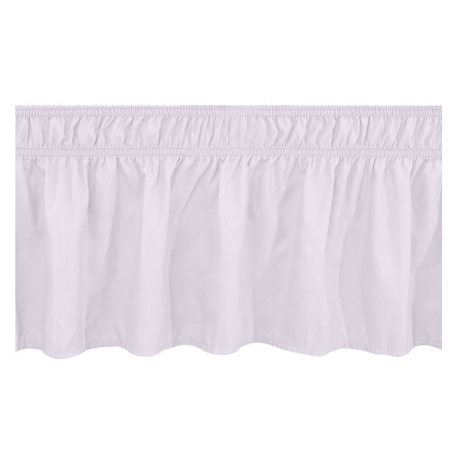 Jupe de lit élastique pour lit Queen Size - Modèle à rabat 1