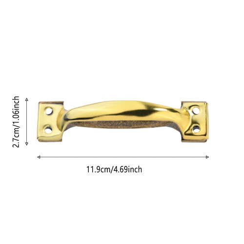 Barn Door Handle Rust-Resistant Metal Pull for Garage Shed 1