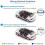 Dual Dash Cam 1080P HD Front and Rear 4.3 Inch Mirror DVR 7