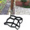 Black Reusable Concrete Path Mold Plastic Stepping Stone 1 3