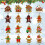 Lebkuchenmann-Ornamente, 7 cm, 16er- oder 32er-Packung 2