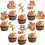 Red Panda Cupcake Toppers Party Decorations 36PCS 1