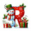Ensemble de décorations de Noël en forme de lettres 2