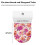 Universell passender, elastischer WC-Deckelbezug mit Blumenmotiv, universell passend 5