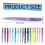 Extensions à clips lisses et colorées de 50 cm 3