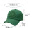 Green Baseball Cap with Shamrock Design Adjustable 2