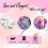 Couverture de danse pour filles 101 x 127 cm, cadeau de ballet 5