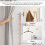 Curtain Holdbacks Metal Bow Wall Mounted 2 Pcs 5