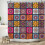 Boho Duschdraperi Mandala Tyg 180x180 cm 3