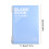 Ice Blue B5 Journal 25x17.8x1.5 cm Plastic Cover Notebook 3