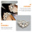 Clips à chaussures strass pour mariage (1 paire) 5