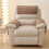 Plush Sofa Armrest Cover with Silicone Backing 1 Pack 4