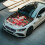 Santa Claus Car Hood Cover Waterproof Polyester 3