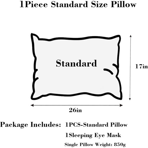 Μαξιλάρι ξενοδοχείου Kuyami Standard Size1Pack 1
