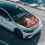Santa Claus Car Hood Cover Waterproof Polyester 4
