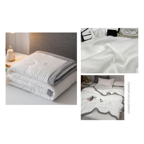 Couette rafraîchissante, format queen, légère et lavable 2