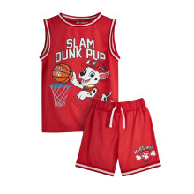 (6-7 Years, Red) Paw Patrol Boys Marshall Basketball Kit