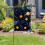 Drapeau de jardin Ciel nocturne avec planètes, comètes et étoiles 5