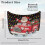 Santa Claus Car Hood Cover Waterproof Polyester 7