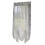 White Sheer Kitchen Lace Curtain 5.12 x 7.87 in 5