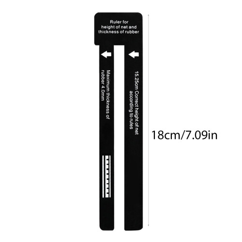 FEAMOS Table Tennis Umpire Ruler for Net Height and Rubber 1